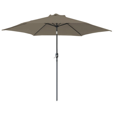 Rhoades 2.7m Traditional Parasol Taupe
