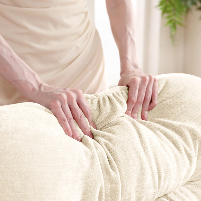 Ergonomique à trois - avec revêtement en chenille douce et élégant pour des sièges personnalisables