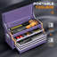 8 Drawers Rolling , 2-in-1 Detachable Metal Tool Cabinet with Lockable Wheels-840982009