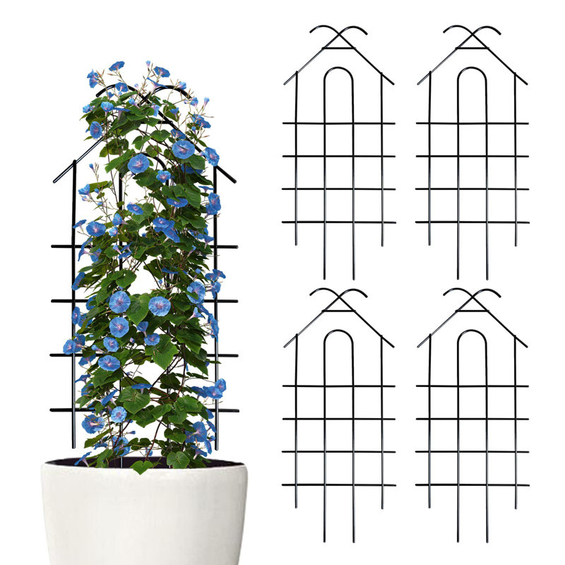 102cm H x 42cm W Metal Lattice Panel Trellis
