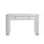Mirrored Vanity Desk With 2 Storage Drawers