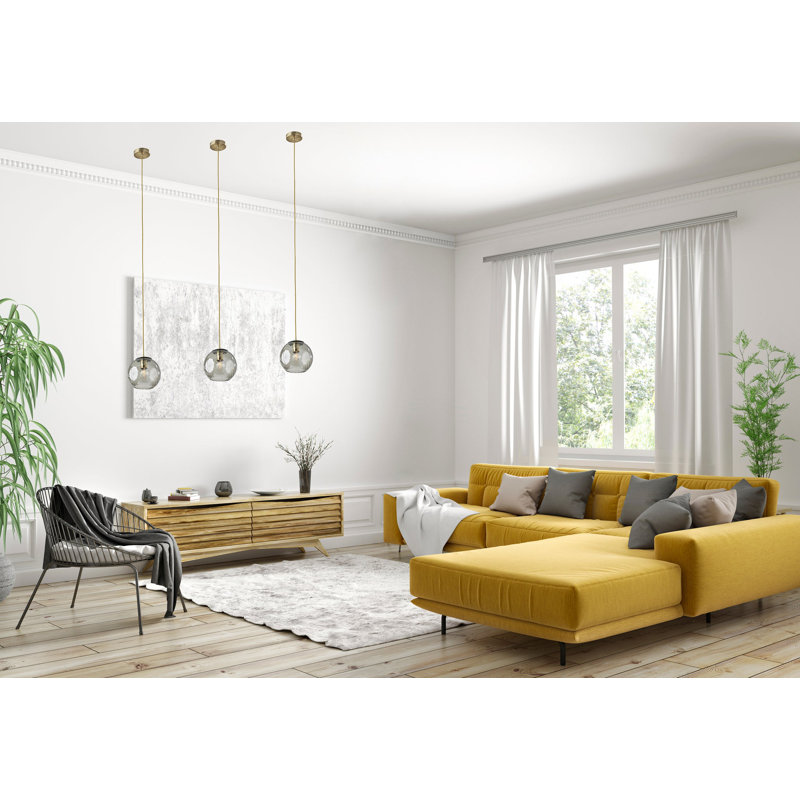 Luminaire suspendu sphère 1 lumière Delos