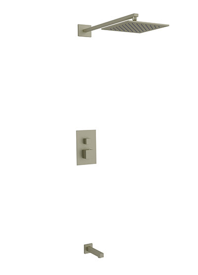 Milan All-In-One Kit, Brushed Nickel