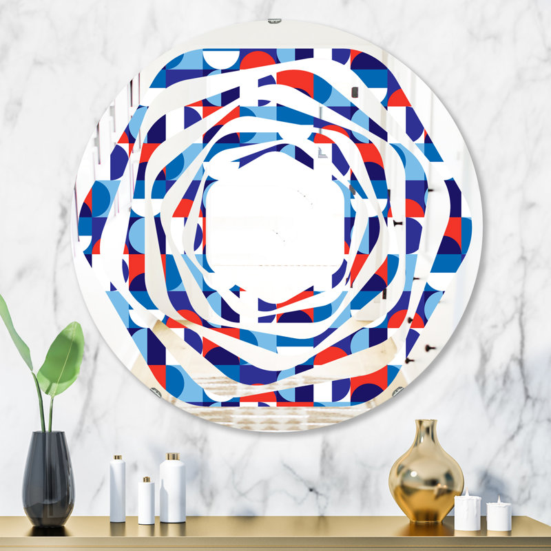 Miroir mural Whirl, 31,5 po x 31,5 po