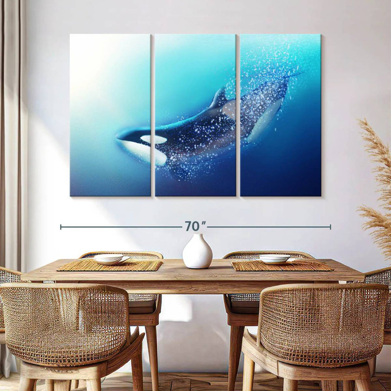 Brampt Underwater Orca, 42" H x 65" W