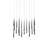 Cascade 23 - Light Dimmable Tiered Chandelier-108199692-108199693