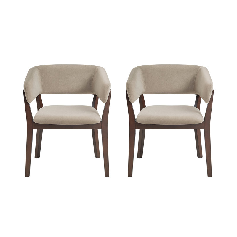 Fauteuil de salle à manger Blake, Naturel