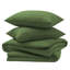 4-Piece Striped High Quality Duvet Cover Set with Fitted Sheet & 2 Pillowcases -116724613-116724603