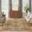 Tapis intérieur / extérieur rouge / multicolore Malanie Aloha-1581536385
