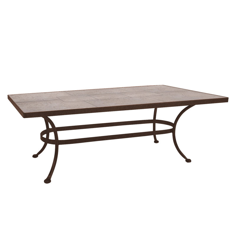 Outdoor Rectangle Coffee Table, Copper Creek, Summit Gray