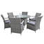 Wicker Patio Dining Set Table,