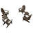 Anette Outdoor Adirondack Chair With Table-1947012303