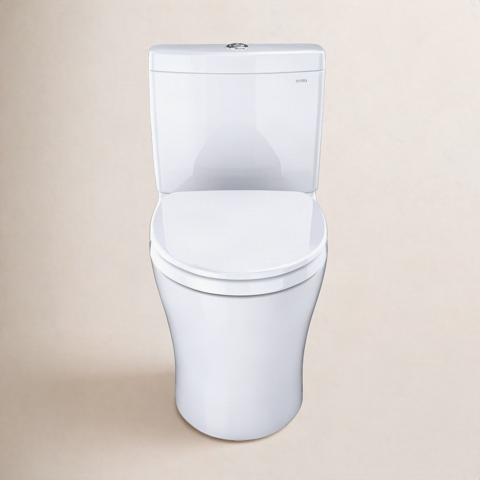 Aquia® IV Dual-Flush Two-Piece Toilet, Cotton White