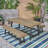 Bedgood 2 - Person Acacia Wood Patio Dining Set with Rectangular Table-321181179