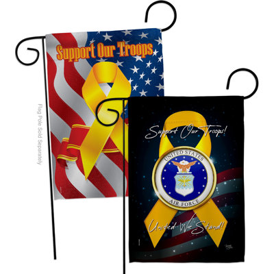 Decorative House Decoration Yard Banner 2-Sided Polyester/Polyester Blend 19 x 13 in. Garden Flag