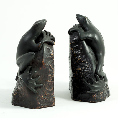 Modern & Contemporary Metal Non-Skid Bookends