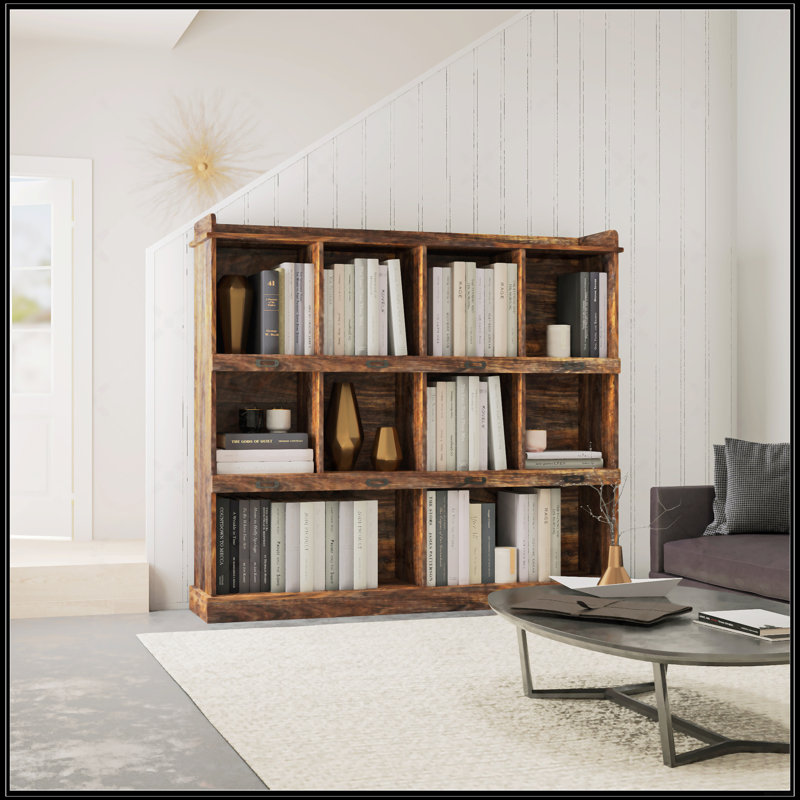 Bibliothèque à 10 tablettes, Espresso