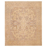 Abidemi One-of-a-Kind Rectangle 8'0" X 9'7" 1990's Wool Area Rug Khaki