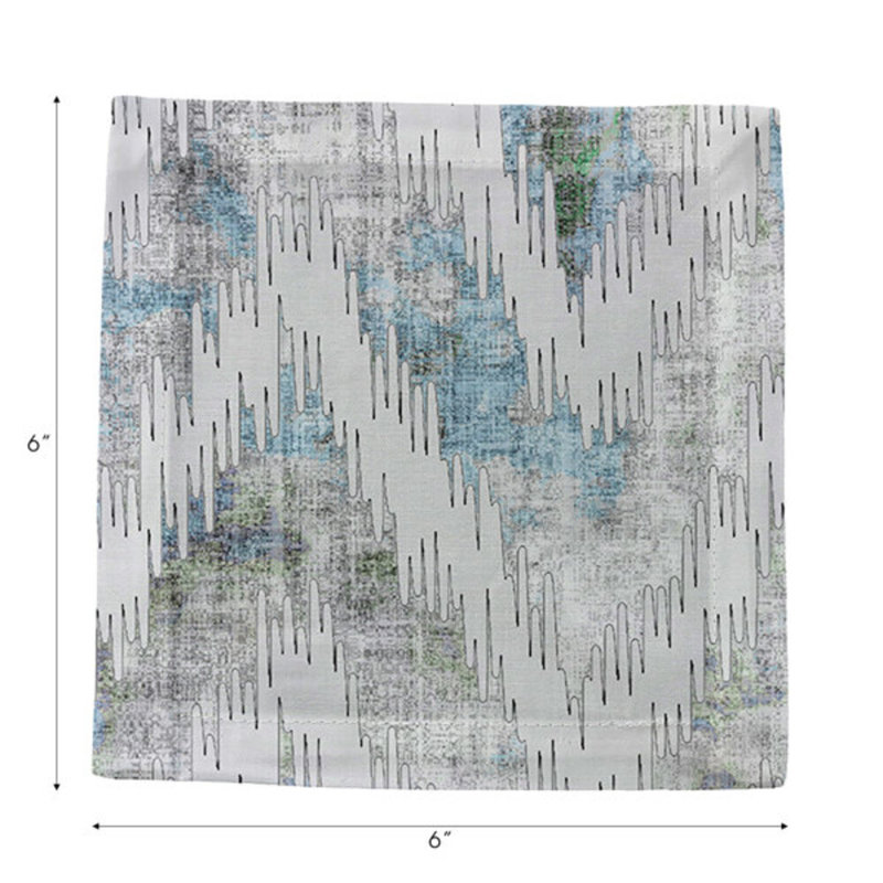 Cotton Blend Square Napkins, Opulence
