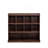 10-Shelf Bookcase, Bookshelf With Cubby Storage