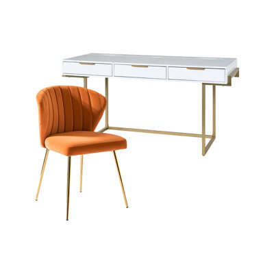Euclid 2-Piece Desk Office Chair Set