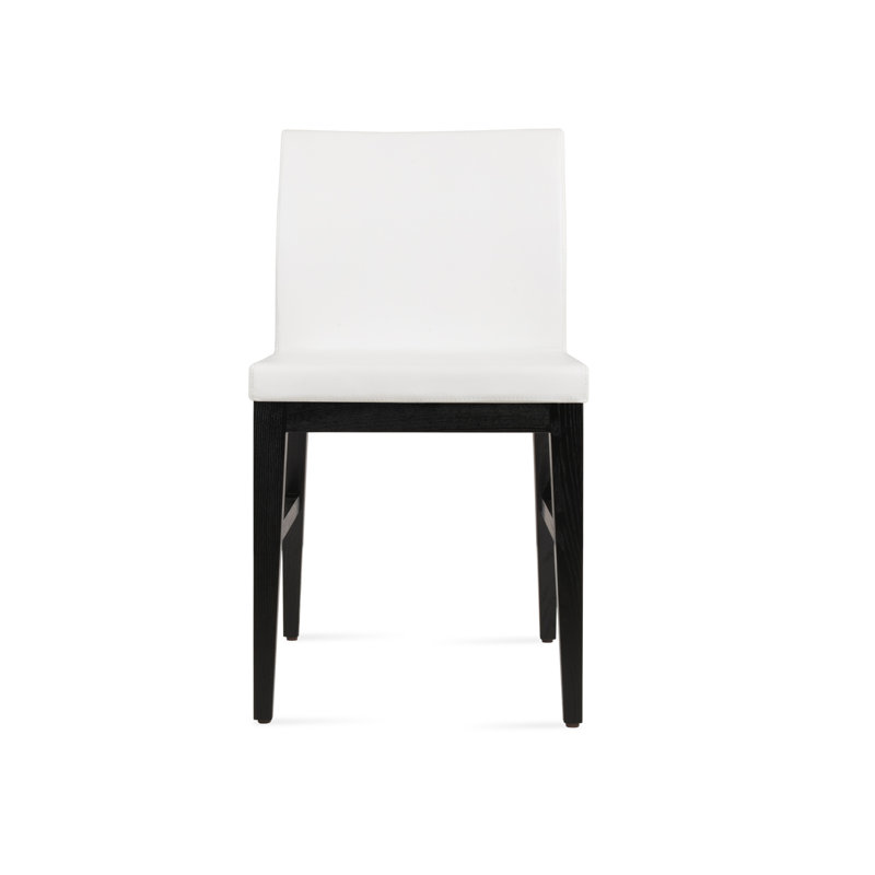 Bois de frêne noir Aria avec châssis, Blanc