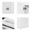 Base de meuble-lavabo simple 35,6 po seulement en blanc
