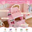 Coiffeuse pour enfants, ensemble de coiffeuse avec miroir et fauteuil-114357219