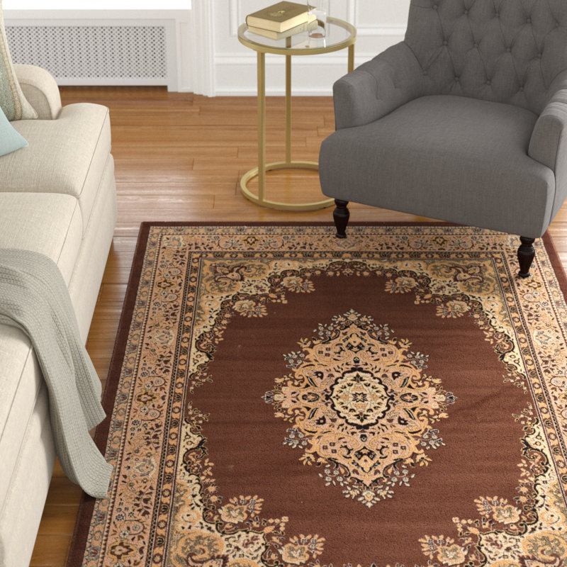 Oriental Area Rug, Rectangle 66 x 91cm