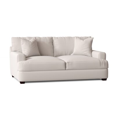 Emilio 65"" Recessed Arm Loveseat With Reversible Cushions -  Wayfair Custom Upholstery™, 07E175788C5C4EF299E0547C59F494A9