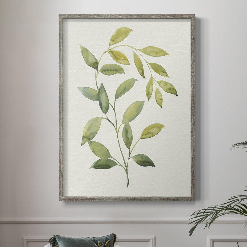 «Wilted Vine I», reproduction encadrée - bois massif, H 30 po x l 24 po