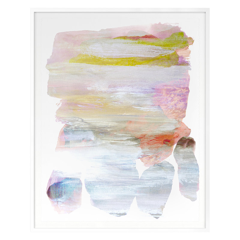 Ocean Rocks 3 Print by Hope Bainbridge, White, 35" H x 28" W