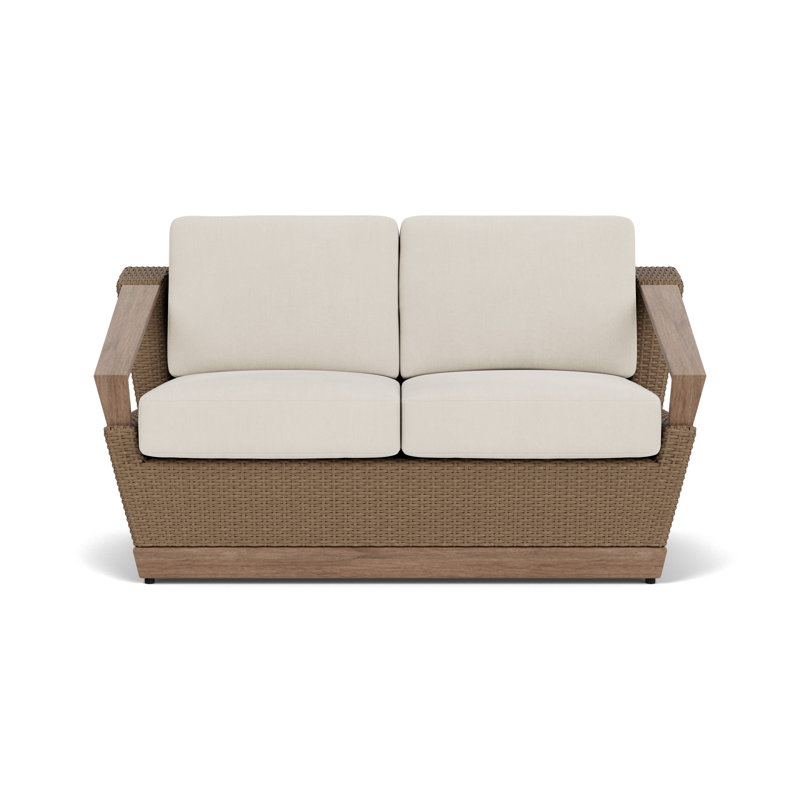 Charisma Outdoor 2 - Seat Loveseat, Decorline Natural
