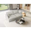 Canapé modulaire rembourré en duvet, canapé convertible Comfty-105271821