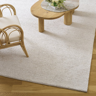 Tapis performance sans motif touffeté à la main Renewal 151