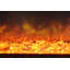Foyer électrique encastré Allysia - conception linéaire - flammes multicolores - 400 pieds carrés-37296624