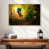 Floating Frame Natural Wood selected