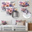 Décoration murale délicate - Fleurs florales en métal-1820361441