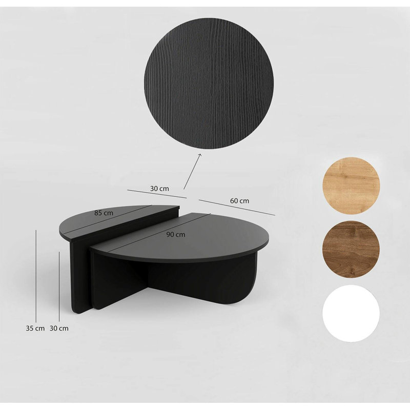 Cecele Coffee Table, Black