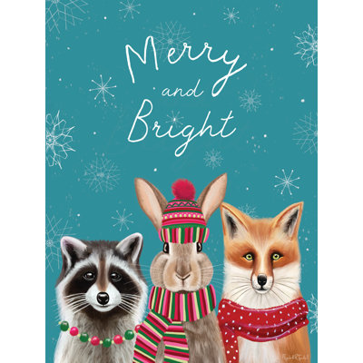 «Merry and Bright Woodland Friends» par Elizabeth Tyndall