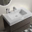 Meuble-lavabo gris 30 po: style moderne avec tiroirs silencieux et glissières de tiroir supplémentaires de 30 po, design extensif et contemporain-924809690