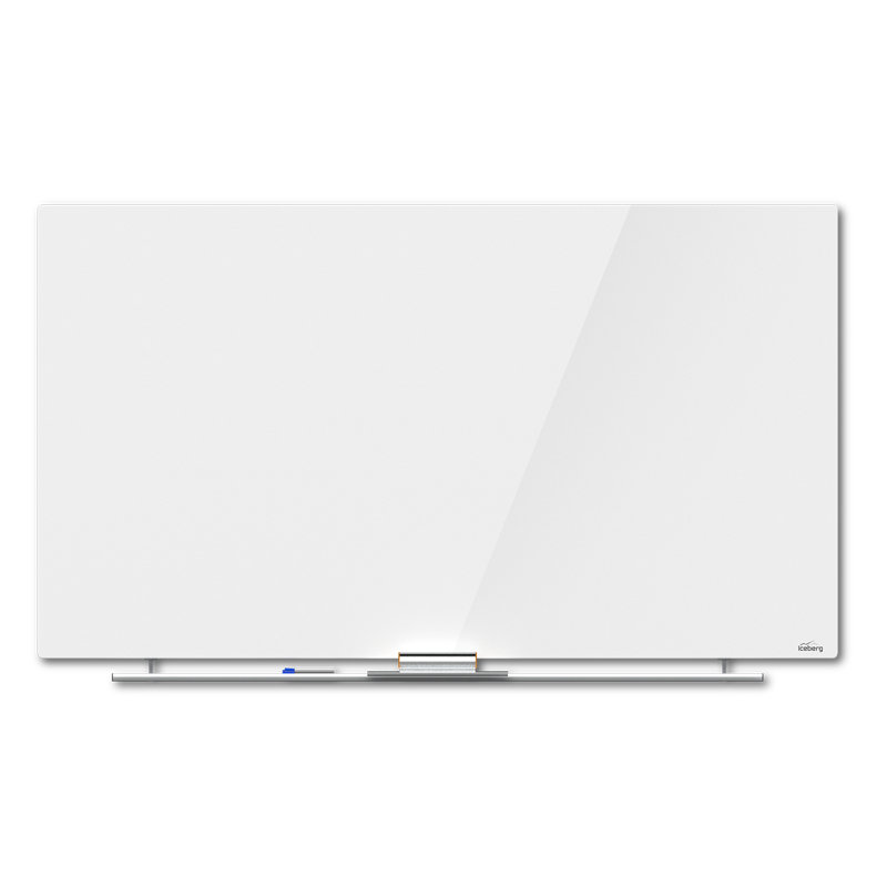 Tableau magnétique en verre Clarity, H 42 po x l 74 po x P 0,125 po