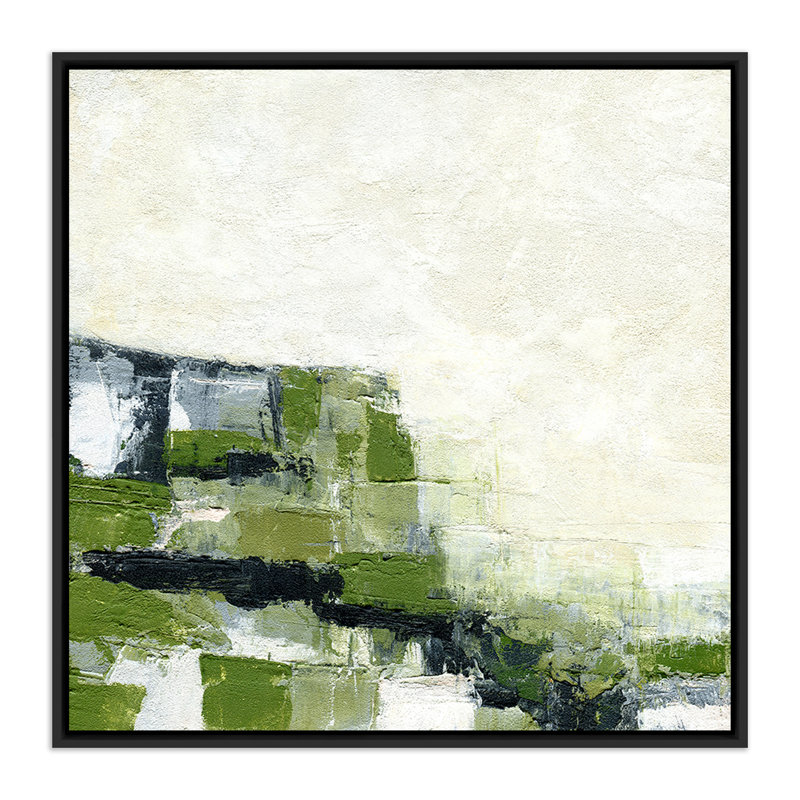 Envision Painting by Melanie Biehle, 40" H x 40" W, Black Maple Framed
