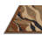 Machine Washable Persian Brown Area Rug-612604082