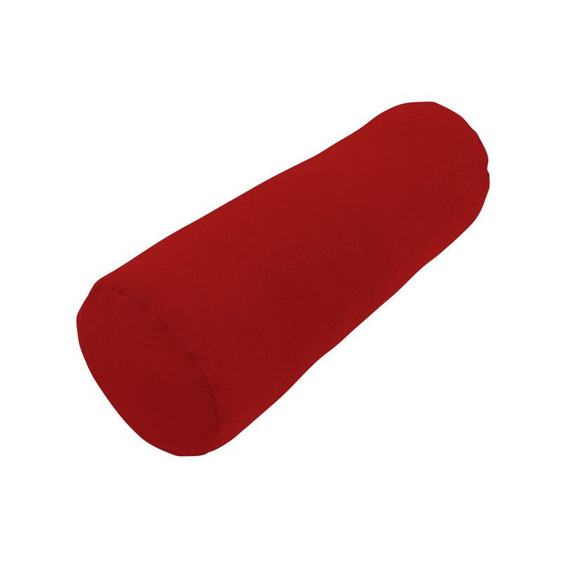 Outdoor Sunbrella Knife Edge Bolster Pillow, Canvas Jockey Red Sunbrella® Canvas
