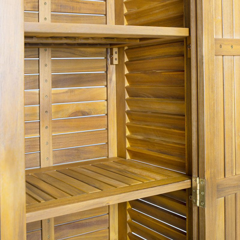 Assata Acacia Wood Cabinet 