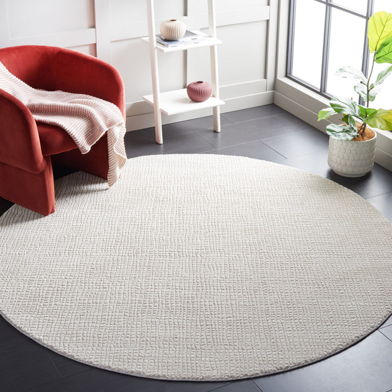 Continental Performance Abstract Rug, Round 6'7"