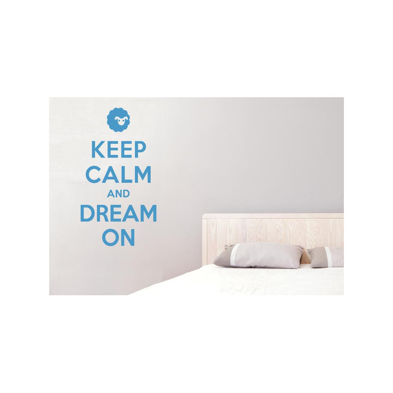Wall Decal, Light Blue, Large
