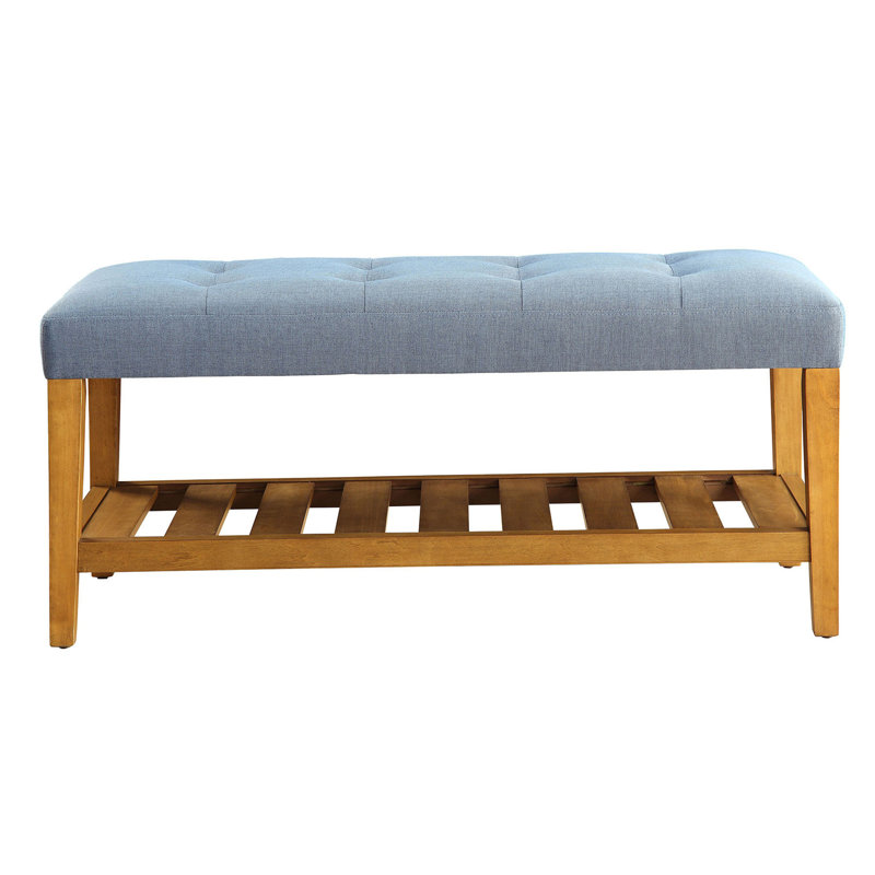 Banc ACME Charla, Light Blue, Yellow