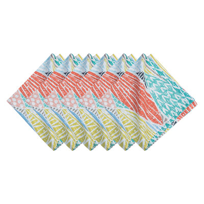 20" Surfside Sound Cotton Cloth Napkins, Set of 6